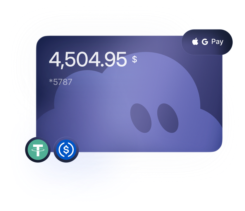 Cloud Pay virtual Visa card